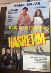HASRETİM, 1986, FİLM AFİŞİ / POSTERİ - BÜYÜK BOY - ORİJİNAL - 100 X 68 cm EBADINDA - Original Turkish Big Size Movie Poster - Yücel Uçanoğlu, Hüseyin Kutman, Kadir Savun, Baki Tamer, Renan Fosforoğlu, Bahar Öztan, Merih Fırat, Salih Kırmızı, İsmail Hazar, Hülya Hancı, Sertaç Karan, Selami Şahin, EMRAH FİLM