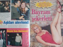 Dolce Haftalık Aktüalite Sinema Tiyatro Müzik ve Magazin Dergisi - 9 Ocak 2000 - Ebru Şallı - Serdar Ortaç - Özlem Yıldız - Ece Alp - Beyazıt Öztürk - Emma - Joanna - Burak Kut - Funda Güngör - Deniz Akel - Mehmet KAragözoğlu - Deniz Akel - Meriç - Melda Kamhi - Cefi Kamhi - Yasemin Kamhi - Emre Ergani - Elif Dağdeviren - Damla Günay - Cengiz Uras - Hamdi Yasaman - Emel Sayın - Mustafa Alabora - Sevilay Öztürk - Mehmet Ali Erbil - Derya Tuna - Anthony Quinn - Brigitte Bardot - Jerry Levis - Zozo - Ali Dinçkök - Barbara Pensoy - Selin Boronkay - Zoltan Boronkay - Nil Altın - Murat Erdoğan - Ece Uslu - Kerem Tuncer - Melissa Mızraklı - Elizabeth Bozkurt - Murat Yaprak - Doreen Stoikova - Mert Çiller - Begüm Özbek - Efe Özal - Mafya Sarı Tekir - Vedat Özsezen - Belma simavi - Ahmet Sapmaz - Hayati Tabanlıoğlu - Güngör Denizaşan - Egemen Kökçe fotoğraf ve haberi - Dergi Tam Değildir Sadece 14 Sayfası Mevcuttur