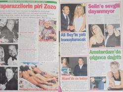 Dolce Haftalık Aktüalite Sinema Tiyatro Müzik ve Magazin Dergisi - 9 Ocak 2000 - Ebru Şallı - Serdar Ortaç - Özlem Yıldız - Ece Alp - Beyazıt Öztürk - Emma - Joanna - Burak Kut - Funda Güngör - Deniz Akel - Mehmet KAragözoğlu - Deniz Akel - Meriç - Melda Kamhi - Cefi Kamhi - Yasemin Kamhi - Emre Ergani - Elif Dağdeviren - Damla Günay - Cengiz Uras - Hamdi Yasaman - Emel Sayın - Mustafa Alabora - Sevilay Öztürk - Mehmet Ali Erbil - Derya Tuna - Anthony Quinn - Brigitte Bardot - Jerry Levis - Zozo - Ali Dinçkök - Barbara Pensoy - Selin Boronkay - Zoltan Boronkay - Nil Altın - Murat Erdoğan - Ece Uslu - Kerem Tuncer - Melissa Mızraklı - Elizabeth Bozkurt - Murat Yaprak - Doreen Stoikova - Mert Çiller - Begüm Özbek - Efe Özal - Mafya Sarı Tekir - Vedat Özsezen - Belma simavi - Ahmet Sapmaz - Hayati Tabanlıoğlu - Güngör Denizaşan - Egemen Kökçe fotoğraf ve haberi - Dergi Tam Değildir Sadece 14 Sayfası Mevcuttur