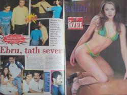 Dolce Haftalık Aktüalite Sinema Tiyatro Müzik ve Magazin Dergisi - 12 Mart 2000 - İbrahim Tatlıses - Ebru Yaşar - Derya Tuna - Ebru Demircan - Serdar Ortaç - Funda Gürdağ - Ece Erken - Seren Serengil - Cem Özer - Duygu Cingöz - Cem Baba - Önder Fırat - Tayfun Bozkuş - Özge Şenocak - Kubat - Atilla Saral - Esra Balamir - Cem Hakko - Ayşegül Cinisli - Bedri Deren - Meltem Hakarar - Avi Behar - Ömer Dinçkök - Gözde Tan - Ercan Canmutlu - Siren Canmutlu - Şifo Mehmet - Funda Barın - Erol Simavi - Şen Akçit - Selçuk Gerede - Güngör Denizaşan - Tuğba Özay fotoğraf ve haberi - Dergi Tam Değildir Sadece 12 Sayfası Mevcuttur