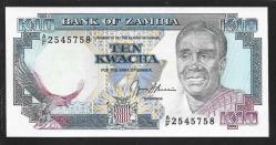 ** ZAMBİYA ( 10 * KWACHA ) 1989-91 - ÇİL