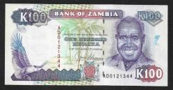 ** ZAMBİYA ( 100 * KWACHA ) 1991 - ÇİL