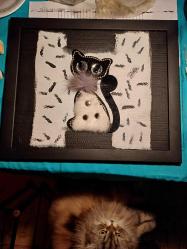 TABLO TASARIM KOKET TUSCOW KEDİSİ