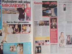 Siesta Haftalık Aktüalite Sinema Tiyatro Müzik ve Magazin Dergisi - 20 Ağustos 2006 - Aysu Baceoğlu - Jon Keeyez - Mustafa Sandal - Emina Sandal - Barış Engin - Nuri Kösem - Sinem Bayer - Yeliz Yeşilmen - Kerem Alışık - Sibel Turnagöl - Alinur Validedeoğlu - Enci Teker - Kaya Çilingiroğlu - Feraye Tanyolaç - Leyla Kömürcü - Pınar Altuğ - Can Tezal - Emre Ergani - Şebnem Işık - Semiramis Pekkan - Gulu Lalvani - Zoran Lalvani - Bilge Öztürk - Hande Yener - Derin Mermerci - Belma Simavi - Aylin Varon - Gülben Ergen - Zeynep Mansur - Ece Erken - Tuncer Öztarhan - Pınar Altuğ - Tony Teodoridis - Can Tezal - Yağmur Atacan - İlhan Mansız - Helin Avşar - Mehmet Aslan - Eran Tapan - İlhan Karadeniz - Öykü Osma - Ceyla Gölcüklü - Cem Hakko - Rahmi Koç - Yavuz Kocaömer - Ali Ünal - Mehmet Koçarslan - Yiğit Karaahmet - Gülşen - İbrahim Tatlıses - Yıldız Tilbe - Sibel Can - Serdar Ortaç fotoğraf ve haberi - Tam Takım Dergi