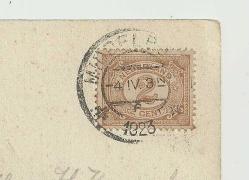 1923 POSTADAN GEÇMİŞ ZEELAND'IN GELENEKSEL KOSTÜMLERİ TEMALI HOLLANDA KARTPOSTALI...