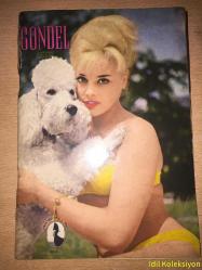 GONDEL - 13 Jahrgang - Heft 150 / 1961 - Almanca Magazin , Moda Dergisi (Alec Guinness - Ann Smyrner - Susan Hayward - Marisa Mell - Mady Rahl - Alexander Marai - Anita Baldrey - Pina Bottin - Kim Tracy - Yolande Cola - Nina Niagara - Gina Lollobeigida - Kai Fischer - Doris Pearson - A. Dickinson) Hafif Yıpranmaları Mevcut