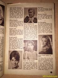 GONDEL - 13 Jahrgang - Heft 150 / 1961 - Almanca Magazin , Moda Dergisi (Alec Guinness - Ann Smyrner - Susan Hayward - Marisa Mell - Mady Rahl - Alexander Marai - Anita Baldrey - Pina Bottin - Kim Tracy - Yolande Cola - Nina Niagara - Gina Lollobeigida - Kai Fischer - Doris Pearson - A. Dickinson) Hafif Yıpranmaları Mevcut