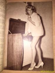 GONDEL - 13 Jahrgang - Heft 150 / 1961 - Almanca Magazin , Moda Dergisi (Alec Guinness - Ann Smyrner - Susan Hayward - Marisa Mell - Mady Rahl - Alexander Marai - Anita Baldrey - Pina Bottin - Kim Tracy - Yolande Cola - Nina Niagara - Gina Lollobeigida - Kai Fischer - Doris Pearson - A. Dickinson) Hafif Yıpranmaları Mevcut