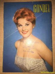 GONDEL - 13 Jahrgang - Heft 150 / 1961 - Almanca Magazin , Moda Dergisi (Alec Guinness - Ann Smyrner - Susan Hayward - Marisa Mell - Mady Rahl - Alexander Marai - Anita Baldrey - Pina Bottin - Kim Tracy - Yolande Cola - Nina Niagara - Gina Lollobeigida - Kai Fischer - Doris Pearson - A. Dickinson) Hafif Yıpranmaları Mevcut