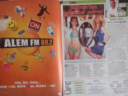 Akşam Life Haftalık Aktüalite Sinema Tiyatro Müzik ve Magazin Dergisi - 13 Mayıs 2012 - Seda Önder - Halit Ergenç - Bergüzar Korel - Barış Kocaoğlu - Fahriye Evcen - Bettin Machler - Ronit Gülcan - Hande Ataizi - Ebru Polat - Tuğba Özay - Özgür Aras - Alişan - Ferhat Göçer - Müge Canmutlu - Hülya Kalyoncu - Aslıhan Abacı - Canan Kadıoğlu - Figen Kral - Burcu Hattat - Melis Aygen - Gülin Gelişmen - Heves Ekinci - Aslı Hatemi - Çağla Şikel - Kuzey Altuğ - Burak Reçber - Pamir Demirtaş - Emre Başıbüyük - Elif Kıramer - Serap Dindar - Önder Sarıahmetoğlu - Halil Koçak - Ayşe Özyılmazel - Sagopa Kajmer - Gülşen - Pervin Dinçer - Sempremaj Krem Reklamı fotoğraf ve haberi - Dergi Tam Değildir Sadece 12 Sayfası Mevcuttur