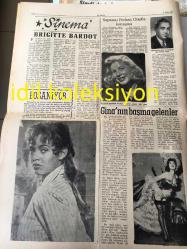 ANKARA KISMET GAZETESİ YEREL TAŞRA BASINI---25 Kasım 1956 Yıl :1 Sayı :30--Eden B.Milletler Kararını Reddetti --Dünya Ufkunu Karartan  Bulutlar :Ekrem İrge --Türkiye de Komünist Partisi  Kurmağa Kalkışanların  Mahkemesine  Başlandı --Paranın  kıymeti  neden değişir :Piraye Bigat --Nobel armağanı ve memleketimiz --Sinema :Brigitte Bardot --Soprano Ferhan Onatla Konuşma -Gina 'nın başına  gelenler --Ecelin Geldi Venedikli  --Doğu Almanya da adaleti gülünç hale sokan  kadın  