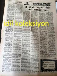 ANKARA KISMET GAZETESİ YEREL TAŞRA BASINI---25 Kasım 1956 Yıl :1 Sayı :30--Eden B.Milletler Kararını Reddetti --Dünya Ufkunu Karartan  Bulutlar :Ekrem İrge --Türkiye de Komünist Partisi  Kurmağa Kalkışanların  Mahkemesine  Başlandı --Paranın  kıymeti  neden değişir :Piraye Bigat --Nobel armağanı ve memleketimiz --Sinema :Brigitte Bardot --Soprano Ferhan Onatla Konuşma -Gina 'nın başına  gelenler --Ecelin Geldi Venedikli  --Doğu Almanya da adaleti gülünç hale sokan  kadın  