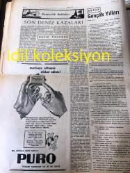ANKARA KISMET GAZETESİ YEREL TAŞRA BASINI----14 Şubat 1957 Yıl :1 Sayı :44--Bu Toprağın Çocukları :Fuat Uluç --Çabuk ve kolay zengin olmak --Son Deniz Kazaları :Refik Özgener --Gençlik Yılları :Ayşen Kafkaslı --İki Asırlık Mazisi Olan Tayın Dünyada İlk Saati --Topçu  Kara Mehmet :İhsan Ilgar--Ordu Takımı Adana da Kampa Alınacak --Almanya' ya  tahsile gidecek olan  Ünal  Tolun --Nuri Boytorun Antrenör Olacak mı ?-İstanbul Spor  Vefa 'yı  iki  penaltı ile yendi --
