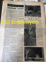 ANKARA KISMET GAZETESİ YEREL TAŞRA BASINI----14 Şubat 1957 Yıl :1 Sayı :44--Bu Toprağın Çocukları :Fuat Uluç --Çabuk ve kolay zengin olmak --Son Deniz Kazaları :Refik Özgener --Gençlik Yılları :Ayşen Kafkaslı --İki Asırlık Mazisi Olan Tayın Dünyada İlk Saati --Topçu  Kara Mehmet :İhsan Ilgar--Ordu Takımı Adana da Kampa Alınacak --Almanya' ya  tahsile gidecek olan  Ünal  Tolun --Nuri Boytorun Antrenör Olacak mı ?-İstanbul Spor  Vefa 'yı  iki  penaltı ile yendi --