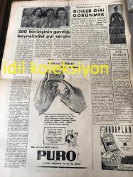 ANKARA KISMET GAZETESİ YEREL TAŞRA BASINI---28 Ağustos 1956 YIL :1 Sayı :22 --Kıbrıs 'ta tethişçiler yine  faaliyette -Süveyş  için yeni bir konferans mı ?--Yunanistan Büyük Elçiliğindeki  Hırsızlık --Dünkü  ve bugünkü sömürgecilik  :Bertrand Russel -Japonya da Kadın Hakları  Yazan :Refika Esmer --Eğitimin Genelleştirilmesi  Yazan :Selahattin Odabaş --Fransız Yıldızı :Martine  Carole --Politika En Pahalı Oyundur   Yazan :Ahmet Niyazi  Tamaç --260 bin kişinin gezdiği  beynelmilel pul sergisi ---Hollywood daki  yıldızların  gerçek  kıymetleri  nelerdir ?--Sınır Ateşi Adlı Roman Filme Alındı  Baş Rolde Jeff Chandler --Sancaktar Mustafa Çavuş Refika Esmer --