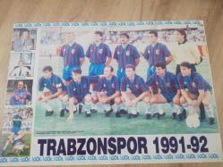 ÖNSPOR GOL DERGİSİ 1991 4.SAYI DEV BEŞİKTAŞ - TRABZONSPOR POSTERLİ, ZEYER VE LİĞ FİKSTRÜ, MEHMET ALİ YILMAZ SÜLEYMAN SEBA DOKSANLAR NOSTALjİ