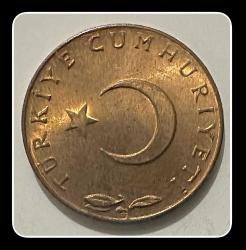 1972 - 5 KURUŞ ÇİL (TCM72) Natürel