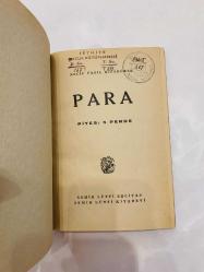 Para (İlk Baskı)