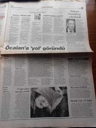 Radikal Gazetesi - 17 Aralık 1998 - Polisiye Ve Dedektif Romanlarının Yazarı Agatha Christie - Haydar Ergülen -  Tuncay Özkan - İsmet Berkan - İtalya'yla Gizli Apo Pazarlıkları - Tansu Çiller'e Dörtlü Koalisyon Önerilecek - İtalya 30 Bin Kişinin Katili Abdullah Öcalan'ı Serbest Bıraktı - Saddam Hüseyin - Tony Blair