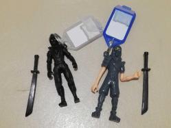 Fortnite figür oyuncak anahtarlık set. aksesuarları ve fotoğraf çerçevesi plastik anahtarlıklarda hediye hepsi birlikte