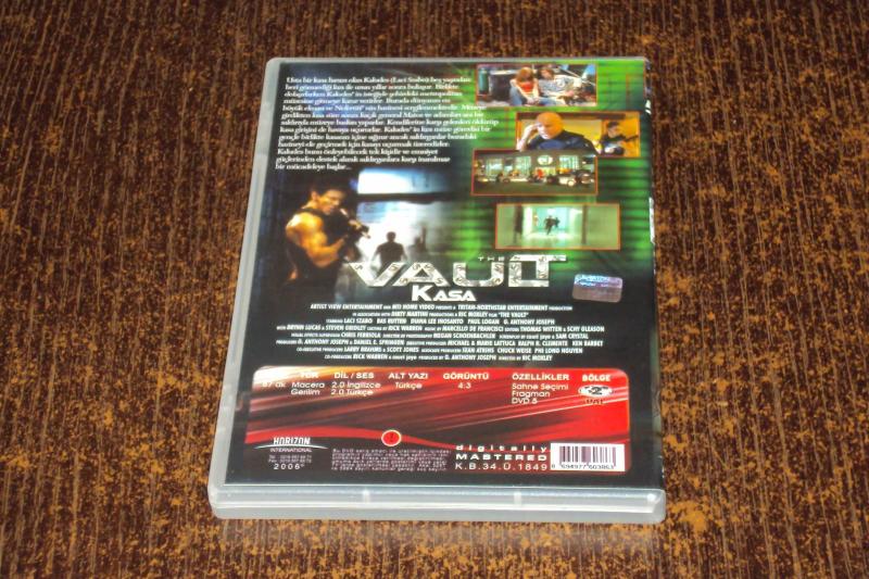 THE VAULT KASA BAS RUTTEN DVD Efemera kitantik