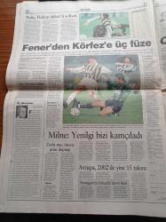Radikal Gazetesi - 5 Aralık 1998 - Murat Belge - Perihan Mağden - Mine Kırıkkanat - Haluk Şahin - Genco Erkal - MFÖ - Elvir Baliç Hakan Şükür'ü Solladı - Galatasaray'dan İspanya Çıkarması - Adam Dövdürtmekten Gözaltına Alınan Sibel Can - Fransız Savcı Emin Alaattin Çakıcı'nın Kaçarı Yok - Cumhurbaşkanı Süleyman Demirel Alın Avrupa Birliği Sizin Olsun - Nesim Malki Cinayetinin Tetikçisi Şükrü Elverdi Mehmet Ağar Kaybolmamızı Söyledi