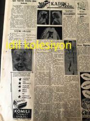 İSTANBUL KADIN GAZETESİ  YEREL TAŞRA BASINI ---10  Eylül 1960  Yıl :14 Sayı :627--Kadınlar Mecburi sosyal  eğitime  tabi  olmalıdır --C.İ.F  Kongresi Unesco Seminerleri --Pakistan Delegeleri  Başkanı  Begüm Abdülgedir -Pakistan Sefirin Eşi Begüm Hasan --Amerikan İstanbul Başkonsolosu  Amerika Tayin Oldu --Kadınlar Konseyinin  ana  prensibi :Muzaffer  Usluata --Alaturka Musikide Yenilik :Salde Çalt --İzmir Fuarında Amerika Günü Kutlandı --Charıton Heston --Zeki Müren Sanat Zirvesindeki Mevkiini  Edebiyen Muhafaza Edecektir ----Raşit Biçersoy --Terbiyeli Maymunlar :Yazan :Mesude Gürel --Sağlık : Yazan Dr Ali Sıpaher ---Spor :Serbest  Güreşlerde  şampiyon oldu --