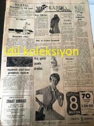 İSTANBUL KADIN GAZETESİ  YEREL TAŞRA BASINI ----10  Aralık  1960  Yıl :14 Sayı :640--Bahçeköylüler çarşafı yaktı - Devrim Ocakların  Başarısı --Jale Tulga Köyleri Geziyor --Şile  kadınlarına olgunlaşma enstitüsü  yardımı --Bir Kaşık Sergisi  Münasebetiyle  :Hasene Ilgaz -- Türkiye Guggenheim resim sergisinde temsil edilecek --