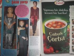 Mega Pasha Haftalık Aktüalite Sinema Tiyatro Müzik ve Magazin Dergisi - 27 Aralık 1998 - Aysun Kayacı - Lale Çavuşoğlu - Tünay Ürek - Osman Bayşu - Belkıs Akkale - Kibariye - Uğur Işık - Lale Çavuşoğlu - Hayal Davran - Emre Yerlici - Tuna İnan - Duygu Akar - Kamil Özavar - Turgut Toplusoy - Suzan Özun - Nesrin İlter - Deniz Malkoç - Özlem Yıldız - Soner Arıca - Elif Arıca - Ali Sefa - Binnaz Avcı - Aydan Burhan - Nur Kalgay - Düriye Arsever - Ali Sayar - Nejat Arsever - Sadri Şener - Amber Eser - Rüksan Ürgüplü - Güler Arnas - Nedim Göknil - Mehmet Belli - Eva Maçaro - Mehmet Kunt - Nilgün Dumanlı - Yeşim Aroyo - Sebla Karakazan - Şenay Düdek - Hülya Avşar - Aylin Coşkun fotoğraf ve haberi - Dergi Tam Değildir Sadece 18 Sayfası Mevcuttur