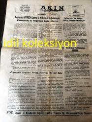 GÜMÜLCİNE -YUNANİSTAN-BATI TRAKYA-- AKIN GAZETESİ  YEREL TAŞRA BASINI--26 Mayıs 1989 Sayı :982  --Cemaatımız sorunları  Avrupa Konseyi Bir Kez  Daha   Anlatıldı 18 Haziran  Çıkaracağımız  Milletvekilli  Avrupa   ve Dünyadaki Yasal Mücadelemize Güç Katacaklardır ---Batı Trakya  Türk  Cemaatına  Duyuru --- Bağımsız Güven Listesi  2 Milletvekili Çıkarıyor Ksantchi  de Bağımsız Liste Oluştu --Bulgaristan  da vahşet Türkler   vahşice  öldürülüyor -