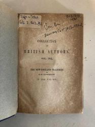 THE NEW ENGLAND TRAGEDIES