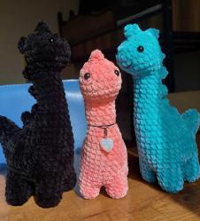 dinazor oyuncak amigurumi peluş yumuşacık