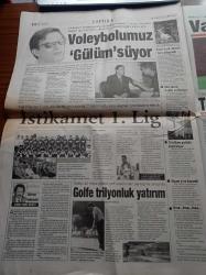 Yeni Şafak Gazetesi - 14 Ağustos 1998 - Ahmet Taşgetiren - Voleybol Federasyonu Başkanı Ahmet Gülüm - Golfe Trilyonluk Yatırım - Fenerbahçe Destek İstiyor - Üniversiteside Özerkliğe Son Darbe - Nazlı Ilıcak - ANAPlı Belediyelerin Yolsuzluk Dosyaları Şimdiden Kabarmaya Başladı - Su Savaşları Başlıyor Mu - İstanbul Üniversitesi Rektörü Kemal Alemdaroğlu - Taliban Kuzey'de İlerliyor