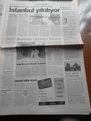 Yeni Şafak Gazetesi - 2 Aralık 1998 - Ahmet Davutoğlu - İsmet Özel - Nurettin Canikli - Yeni Şafak Üçüncü Boğaz Köprüsü'nün Projesini Ele Geçirdi - Mustafa Asım Köksal Üzerine - Recai Kutan'dan Bülent Ecevit'e Sicil Amiri Misin - İçişleri Bakanı Kutlu Aktaş Galatasaray Juventus Maçında 22 Bin Polisi Görevlendirdi - Abdullah Öcalan'ın Kuklası Yakıldı