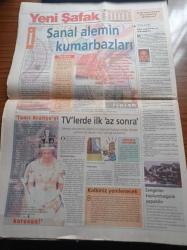 Yeni Şafak Gazetesi - 10 Kasım 1998 - Ahmet Taşgetiren - İsmet Özel - Nazlı Ilıcak - Atatürk Ölümünün 60. Yılında Anılıyor - Dünya Halter Şampiyonası - Fatih Terim - Nihat Kahveci - Hakan Şükür - Hasan Ocak'ı Polis Öldürdü - Ünlü Düşünür Cemil Meriç'in Kızı Ümit Meriç Başörtüsüyle Okula Girdi - Recep Tayyip Erdoğan Lideri Olaylar Doğurur - İçişleri Bakanı Kutlu Aktaş'tan Vali Erol Çakır'a Darbe - Korkmaz Yiğit Gözlem Altında - Ömer Lütfü Topal