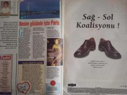 Mega Pasha Haftalık Aktüalite Sinema Tiyatro Müzik ve Magazin Dergisi - 9 Mayıs 1999 - Sibel Ceylan - Cem Yılmaz - Zeynep Tümerdem - Arzu Yanardağ - Mustafa Altıoklar - Selin Toktay - Ali Aktuna - Funda Güngör - Emir Kıvırcık - Oya Aydoğan - Zafer Özen - Esra Balamir - Yaşar Gaga - Mehmet Ali Erbil - Nadir Ermiş - Gönül Gül - Serdar Ortaç - İzel - Yalçın Dümer - Kazım Özgen - İntizar - Cansever - Nazan ÖNcel - Fuat Güner - Sertab Erener - Mehtap Çelik - Zafer PEker - Feryal Gülman - Ali Ramazanoğlu - Gülay Tokuş - Zeynep Özal - Deniz İpek - Murat Bilican - Hikmet Çetin - Sakıp Sabancı - Esin Demirören - Gül Dürüst - Şenay Düdek - Ebru Ürün fotoğraf ve haberi - Tam Takım Dergi