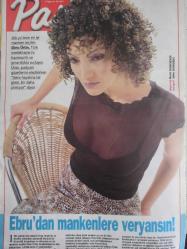 Mega Pasha Haftalık Aktüalite Sinema Tiyatro Müzik ve Magazin Dergisi - 9 Mayıs 1999 - Sibel Ceylan - Cem Yılmaz - Zeynep Tümerdem - Arzu Yanardağ - Mustafa Altıoklar - Selin Toktay - Ali Aktuna - Funda Güngör - Emir Kıvırcık - Oya Aydoğan - Zafer Özen - Esra Balamir - Yaşar Gaga - Mehmet Ali Erbil - Nadir Ermiş - Gönül Gül - Serdar Ortaç - İzel - Yalçın Dümer - Kazım Özgen - İntizar - Cansever - Nazan ÖNcel - Fuat Güner - Sertab Erener - Mehtap Çelik - Zafer PEker - Feryal Gülman - Ali Ramazanoğlu - Gülay Tokuş - Zeynep Özal - Deniz İpek - Murat Bilican - Hikmet Çetin - Sakıp Sabancı - Esin Demirören - Gül Dürüst - Şenay Düdek - Ebru Ürün fotoğraf ve haberi - Tam Takım Dergi