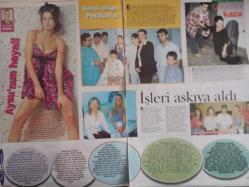 Mega Pasha Haftalık Aktüalite Sinema Tiyatro Müzik ve Magazin Dergisi - 26 Eylül 1999 - Aysu Kayacı - Hülya Avşar - Cem Yılmaz - Murat Başoğlu - Cem Öcal - Asu Emre - Ajda Pekkan - İsmail Akkaya - Nil Ünal - Fırat Taner - Ender Mermerci - Aysu Baceoğlu - Safiye Soyman - Tuğba Özen - Haluk Tokar - Sedef Bozok - Haluk Erdoğan - Mehmet Üstünkaya - Ömer Zengin - İzzet Çapa- Onur Uğurlu - Ömer Zengin - Yener Dinçmen - Ayla Zengin - Halis Toprak - Sinem Babacan - Şükrü Danış - Asım Kocabıyık - Tezcan Yaramancı - Ömer Giray - Tuğde Berberoğlu - Murat Kanberi - Sema Çağa - Leyla Belli - Vitali Hakko - İstemihan Talay -Pınar Altuğ - Edvina Sponza - Şenay Düdek - Yeşim Salkım - Faruk Bayhan - Sevda Karaca - Uğur Kozanoğlu - Ebru Güzel fotoğraf ve haberi - Dergi Tam Değildir Sadece 14 Sayfası Mevcuttur