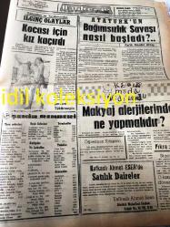 BALIKESİR  BİRLİK GAZETESİ YEREL TAŞRA BASINI ----17 MART 1974  Yıl :6 Sayı :1577---Belediye Başkanı Bütçenin  Tamamlanması Üzerine  Bir  Kapanış Konuşması  Yaptı --Spor Yazarları Derneği Faaliyetlerini  Artırılıyor -- Ön Lisans Okulu Kanun Tasarısının  Çıkması --Mart ve ötesi  :Hayrettin Tanyeri -- Televizyon alıcısı için  halk  yardıma  çağrılıyor --Ben Böyle konuşmadım - Ekmekler Neden  Ufalanıyor ? A.Ertürkkol - Atatürk 'ün  Bağımsızlık Savaşı nasıl Başladı :  Refik  Necdet Aktaş --Balıkesir  ,rakibi  Kütahya Spor  Karşısında -