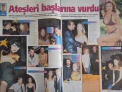 Mega Pasha Haftalık Aktüalite Sinema Tiyatro Müzik ve Magazin Dergisi - 18 Haziran 2000 - Aysu Baçeoğlu - Jessica Champbell - Duygu Dikmenoğlu - Selin Toktay - Tayfun Bozkuş - Hakan Tankut - Ebru Şimşek - Buket Dreoğlu - Pelin Körmükçü - Hilal Cebeci - Sinan Akçıl - Nadide Sultan - Uğur Soysal - Rita Fink - Funda Güngör - Levent Aydan - Didem Erol - Malkoç Sualp - Verda Penso - Emre Kütük - Ödül Ören - Gökhan Bilik - Funda Gürdağ - Orhan Çetin - Birgül Güngör - Tamar Davutoğlu - Harun Özakıncı - Hakan Akşit - Şebnem Özinal - Selin Toktay - Deniz Akkaya - Kubat - İzzet Yıldızhan - Nigar Talibova - Faik Ergin - Yeşim Salkım - Aysel Gürel - Hülya Yürekli - Ertuğrul Toplusoy - Pınar Aylin - Yılmaz Morgül - Tarkan - Sibel Ceylan - İbrahim Tatlıses - Ebru Gündeş - Serap Acar - Funda Barın - Yaşar Alptekin - İsmail Türüt - Süleyman Nazif fotoğraf ve haberi - Dergi Tam Değildir Sadece 18 Sayfası Mevcuttur