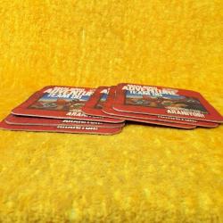 VINTAGE MARLBORO ADVENTURE TEAM 96 , OFF ROAD JEEP RESİMLİ MUKAVVA BARDAK ALTLIKLARI 6 ADET