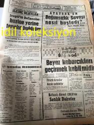 BALIKESİR  BİRLİK GAZETESİ YEREL TAŞRA BASINI --- 21 Mart 1974 Yıl  :6 Sayı :1580--İnşaatı  tamamlanmayan köprü için vilayet açıklama yaptı  --Balıkesir  çimento  fabrikası  büyütülüyor -- 33. Grafik  Sergisi İlgiyle İzleniyor : Cahit Albayrak -- Tahsil çağındaki talebelere yardım derneği kuruldu  --Çamlık Gazinosu  Şevket Kermen Aldı --Erbakan 'ın  konuşmasını  dinledikten sonra  A .Ertürkkol --Sülfirik asit  fabrikası için  8500 ton pirit geliyor -- Aracıları  ortadan  kaldırılmalı  :A. Mustafa Gülen -- Atatürk   bağımsız savaşı  nasıl başladı ? Refik Necdet Aktaş --Basketçi kızlarımız dün  Antalya 'ya  hareket  ettiler --