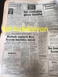 BALIKESİR  BİRLİK GAZETESİ YEREL TAŞRA BASINI ---22 Mart 1974 Yıl  :6 Sayı :1581-- Umudunu Karaoğlan a  bağlayanlar sesleniyor --Geçim  kaynağımız  sütünü su  fiyatına  almaya  çalışıyorlar --Feribot seferleri  üzerine  Ulaştırma Bakanı Valiye Mesaj Yolladı --Halk Eğitim Defilesi Takdirle İzlendi --Sınır  Komşularımız  :Nedim  Ercan -- İşçi Statüsüne  Girme Özentisi  :A. Mustafa  Gülen --Manisa da yapılacak  Mesir Bayramı  Hazırlıkları --Atatürk ün  Bağımsızlık Savaşı  Nasıl Başladılar  :Refik Necdet Aktaş -- Şampiyon adayını  puansız  göndermek zorundayız --