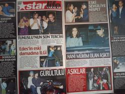 Star Life Haftalık Aktüalite Sinema Tiyatro Müzik ve Magazin Dergisi - Esra Balamir - Pınar Altuğ - Umut Elçioğlu - Kemal Kurçer - Emre Ergani - Serdar Ortaç - Ebru Gündeş - Ömer Durak - Özhan Sargın - Turgut Toplusoy - Erol Alemdar - Zeynep Tunuslu - Uzay Haparı - Selim Edes - Kaan Taşkın - İlgi Gövsa - Ali Can Ulusoy - Esra Tümen - Selhan Aloğlu - Demet Şener - Erdal Acar - Yılmaz Erdoğan - Alican Ulusoy - Mete Topçuoğlu - Ömer Seval - Önder Bekensir - Yosi Mizrahi - Tuğçe Evirgen - Didem Erol - Sevda Demircan - İlgi Gövsa - Teoman Demir - Hasan Mingü - Neshan Mülazım - Selin Toktay - Didem Taslan - Şefik Doğman - Esin Moralıoğlu - Nadide Sultan - Niran Ünsal - Atilla Taş - Nükhet Duru - Aysel Gürel - Demet Şener - Nurseli İdiz - Özlem Yıldız - Meltem Hakarar - Nesrin İlter - Buket Taşdelen - Ebru ŞAllı - Demet Akalın - Billur Kalkavan - Meral İkizler - Uğur Akdora fotoğraf ve haberi - Dergi Tam Değildir Sadece 20 Sayfası Mevcuttur - Dergi Kapağı Yoktur