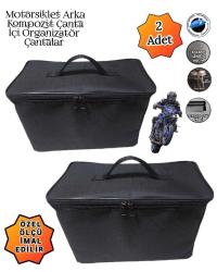 MOTORSİKLET ARKA KOMPOZİT İÇİ ORGANİZATÖR ÇANTALARI