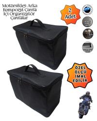 MOTORSİKLET ARKA KOMPOZİT İÇİ ORGANİZATÖR ÇANTALARI