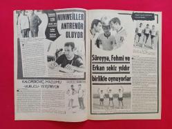 Fotospor Dergisi - Sayı: 157 - 9 Eylül 1969 - Kapak: Galatasaray Fenerbahçe, Beşiktaş - Posterler: Tarsus İdmanyurdu, Samsunspor