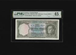 PMG 45 100 TL Yüz Türk Lirası 1930 (ND 1964)  P 177a *** S/N B73 001822 *** ÇÇT