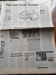 Yeni Şafak Gazetesi - 16 Temmuz 1998 - Ahmet Taşgetiren - Nazlı Ilıcak - Ömer Çelik -  Yılmaz Güney - Cüneyt Arkın -  Fikret Hakan - İbrahim Tatlıses - Naim Süleymanoğlu - Basketbol Milli Takımı Koç'u Erman Kunter - Yine PKK Baskını - Laleli Devri Bitiyor - Bülent Ecevit Bastırıyor - Hayyam Garipoğlu POAŞ'ı Kaybetti - Tansu Çiller Kartel'e Yüklendi