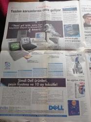 Yeni Şafak Sektör Gazetesi - 21 Aralık 1998 - Dijital Kıyamet Senaryoları - Korsanlara Ceza Geliyor - Kamu Hesabı İnternete Girdi - Bosch Cep Pazarında - İş Bankası 2000'e Hazır - WEB'te RTÜK Var - Kim Bu Hackerlar -  CD Tanıtımı - TRT İlk Kez Gençlik Dizisi Çekti Çiçeği Büyütmek - Uğur Arslan Şimdi De Güneydoğu'da - Rutkay Aziz - Mel Gibson